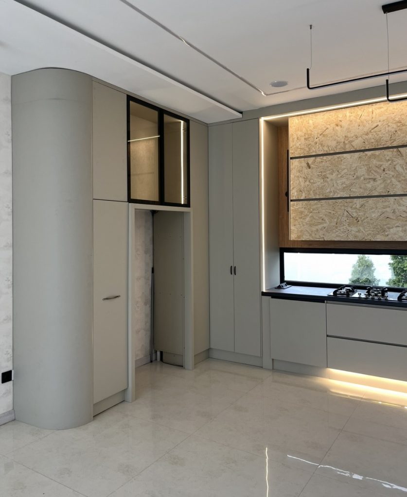 اجرا ام دی اف کرو در کارگاه کابینت رشت